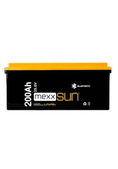 Mexxsun 25.6 Volt-200ah Lifepo4 Lityum Akü