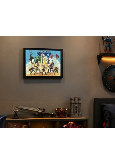 Ks Games He-man 100 Parça Çocuk Puzzle - 48x34 Cm - Hm704 Standart