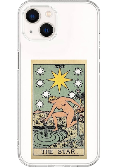 Apple Uyumlu iPhone 13 Mini Şeffaf Kılıf The Star Tasarımlı