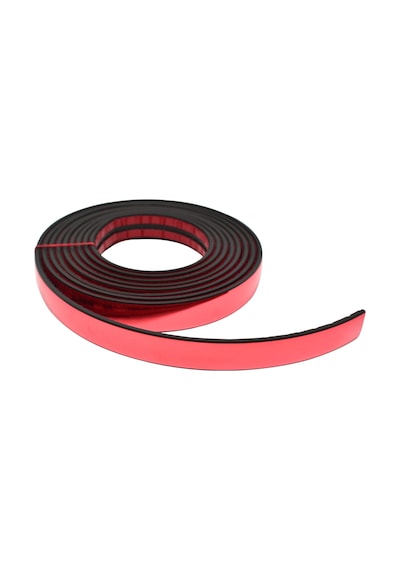Parlak Kırmızı 20 Mm Nikelaj Şerit 3 Metre