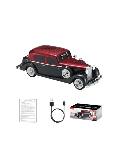 Retro Klasik Araba Bluetooth Hoparlör Kablosuz Hd Ses Fm Radyo Yg-239