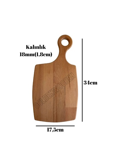 Doğal Ahşap Sunum Tabağı Geçme Ahşap Sunumluk Kayın/gürgen Boy:34cm En:17,5cm Boy:29cm En:14cm