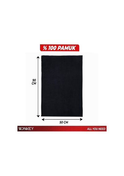 Pamuk El Yüz Havlusu 50x90 Cm, Pamuklu Havlu, Yüz Havlusu, Baş Havlusu, El Havlusu, Yumuşak Ve Emici Banyo Ve Seyahat