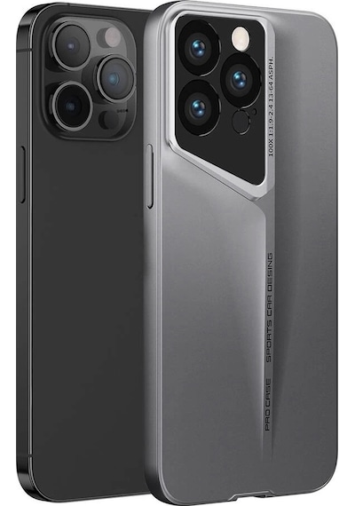 Apple Uyumlu iPhone 15 Pro Kılıf Ultra İnce Kameralı Korumalı Sert Rubber Zore Procase Kapak