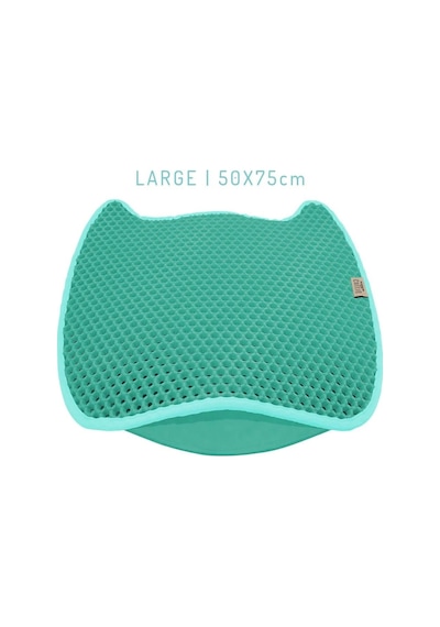 Cattie Taraklı Model Kum Toplayıcı Fonksiyonel Kedi Paspası Turquoise - Kedi Model L Boy 50-75cm