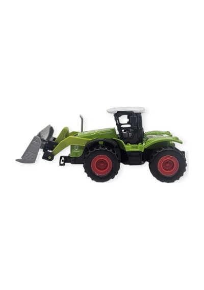Farm Mini Oyuncak Traktör - 14 Cm Geniş Kepçeli Dozer Çiftlik Aracı
