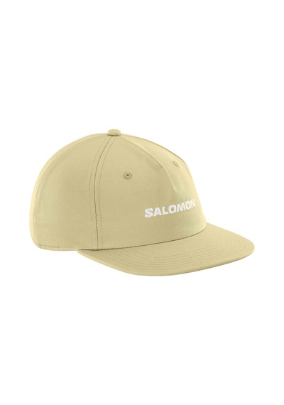 Salomon Salomon Logo Flat Cap Unisex Bej Şapka De5 Bej