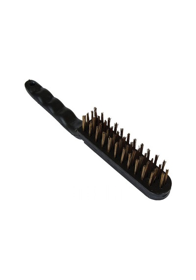 Edoni Tel Fırça Plastik Siyah No 6