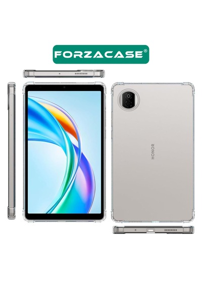 Forzacase Honor Pad X7 8.7 İnch İle Uyumlu Anti Shock Silikon Kılıf Şeffaf - Fc014 Silikon