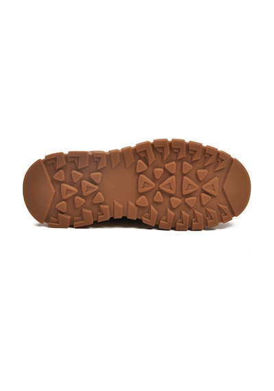 Guja Kahve Nubuk Hakiki Deri Yüksek Taban Erkek Casual Ayakkabı 25k550 M Kahve Nubuk