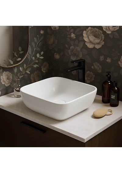 Turavit Porto PRT0708 Lavabo Çanak 40 x 40 CM