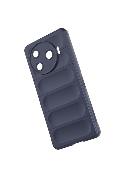 Tecno Spark 30 Pro Kılıf Kamera Korumalı Esnek Silikon Parmak Şeritli Pazarplus Koyu Yeşil