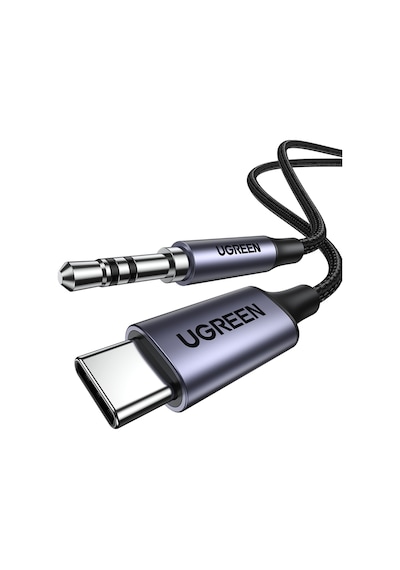 Ugreen Usb-c Jack Aux Ses Kablosu 3.5 Mm, Gümüş, 30633 -
