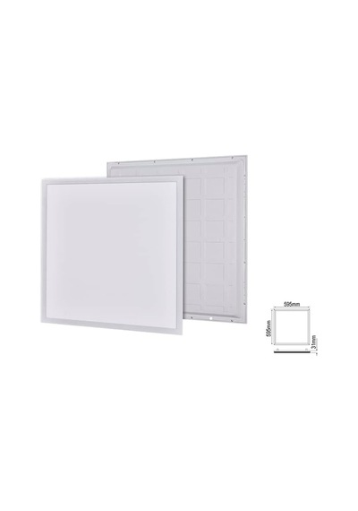 48w 60x60 Backlight Led Panel Armatür Beyaz Işık 2 Adet Diğer