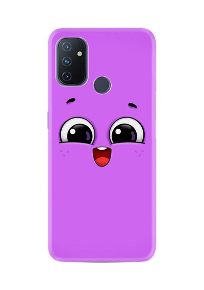 Oneplus Nord N10 Kılıf Silikon Desen Özel Seri Purple Sweety 1717