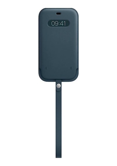 Apple Uyumlu iPhone 12 Pro Max Magsafe Özellikli Zarf Deri Kılıf Mhyf3zm/a Lacivert
