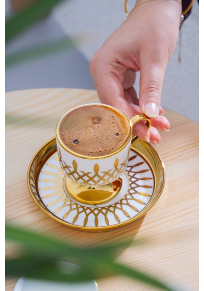 Acar Leoni Tek Kişilik Kahve Fincanı- 90 Ml Çok Renkli