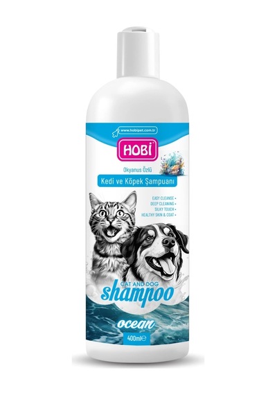 Hobi Okyanus Kokulu Kedi Ve Köpek Şampuanı 400 Ml