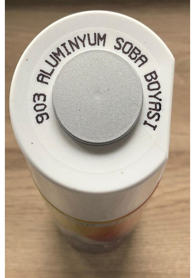 Isıya Dayanıklı Yanmaz Mat Egsoz Mangal Fırın Boyası 400ml Gümüş