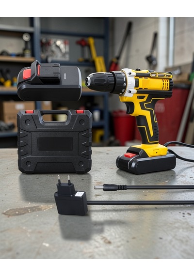 Çift Bataryalı Şarjlı Matkap Seti 24w Motor Uuczmatkapseti3