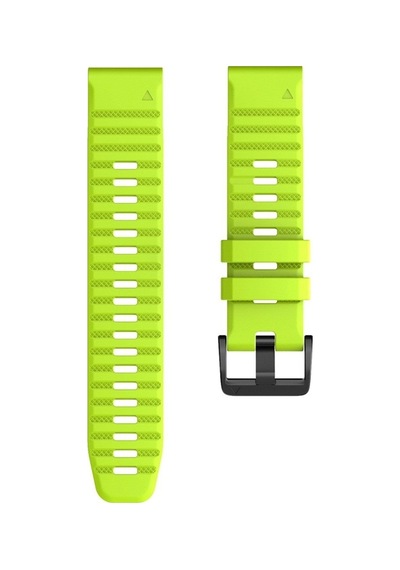 Caseonn Garmin Fenix 5x Kordon Quickfit Premium Spor Kayış Fıstık Yeşili