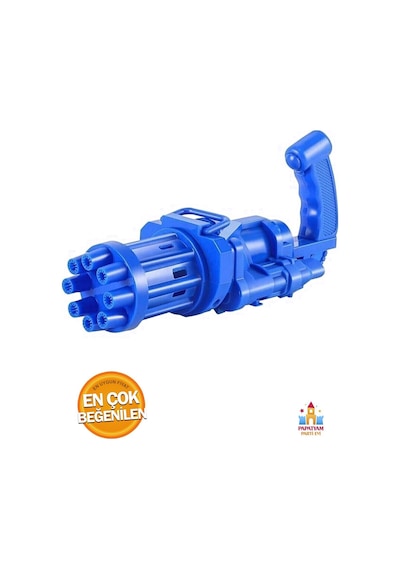 Baloncuk Atan Minigun Tabanca - Çocuklar İçin Eğlenceli Oyuncak
