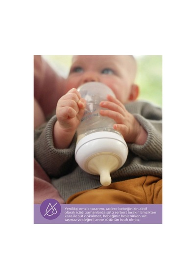 Mey İthalat Doğal Tepkili Natural Response Pp Biberon 260 Ml 1+ Ay