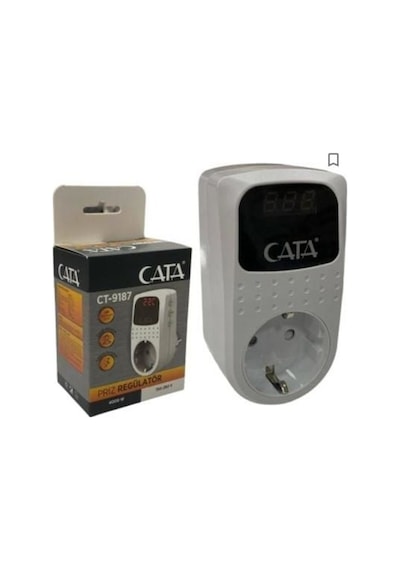 CATA CT-9187 4000W DİGİTAL AKIM KORUMALI PRİZ