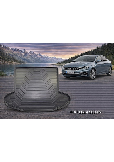 Fiat Egea Sedan 2015+ 3d Oto Paspas Ve Bagaj Havuzu İkili Set