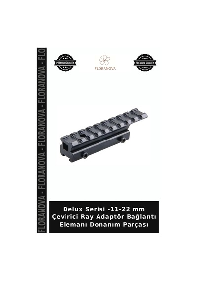 Delux Serisi -11-22 Mm Çevirici Ray Adaptör Bağlantı Elemanı Donanım Parçası