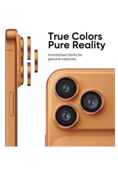 Apple Uyumlu   iPhone 17 Pro / 17 Pro Max Kamera Lens Koruyucu ''safir Cam & Kolay Kurulum'' Arbis