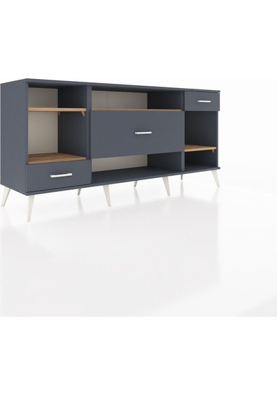 Hyperion Konsol 4 Raflı 3 Çekmeceli 176x44x83 Antrasit-çam/antrasit Çam/antrasit Hyperion Konsol 4 Raflı 3 Çekmeceli 176x44x83 Antrasit-çam/antrasit Çam/antrasit
