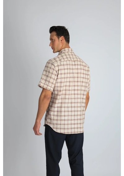 Lorenzo Mazzoli Lmkk1494 R 860 Bej Erkek Gömlek Bej