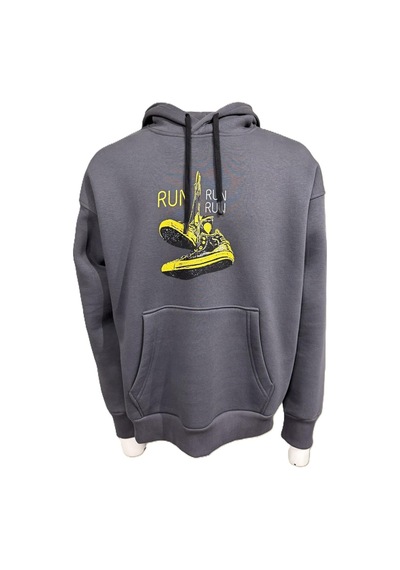 Vigoss Vıgoss Actıon Baskılı Erkek Sweatshırt 62639-30207 Antrasit