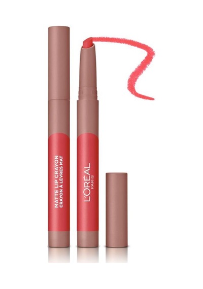 L'Oreal Paris Matte Lip Crayon Mat Kalem Ruj 108 Hot Apricot