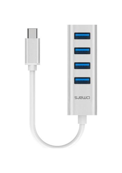 Omars Usb Type C 5 Gbps 4 Portlu Usb 3.0 Hub Çoklayıcı
