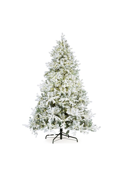 Shand Karlı Yılbaşı Ağacı 210 Cm 2698 Dal 4000 Mikro Led Işıklı