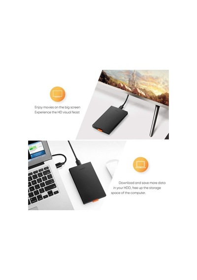 Ugreen 60353 2.5 İnch Sata Usb 3.0 Hard Disk Kutusu