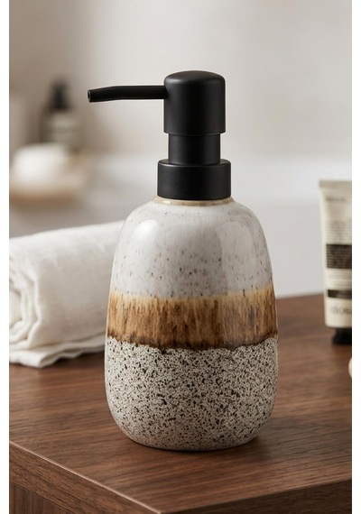 Lüks Porselen Sıvı Sabunluk 350ml 941/1no Çok Renkli