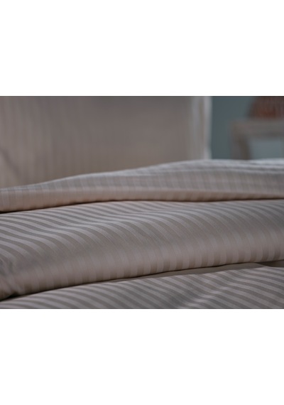 Saten Artline Nevresim Takımı Çift King Size - Krem