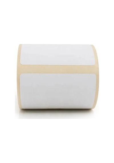 5 Adet - 50 X 70 Mm Beyaz Lamine Termal Etiket 110 Adet Beyaz - Phomemo M Serisi Modellere Uyumludur.