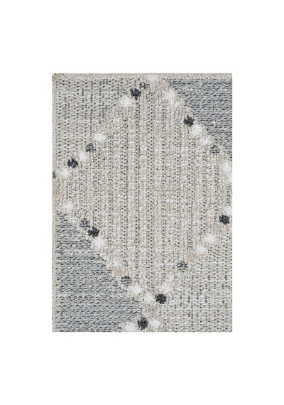 Cool Halı Adora Bej İnce Halı Kilim Pamuk Tabanlı İskandinav Yumuşak Ev Oturma Odası Salon Halısı