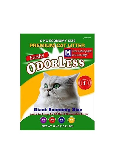 Mikro Kristal Kedi Kumu 6 Kg