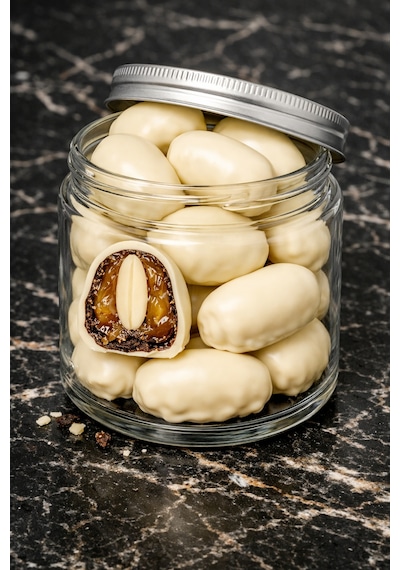 Çikolatalı Bademli Hurma 1 KG