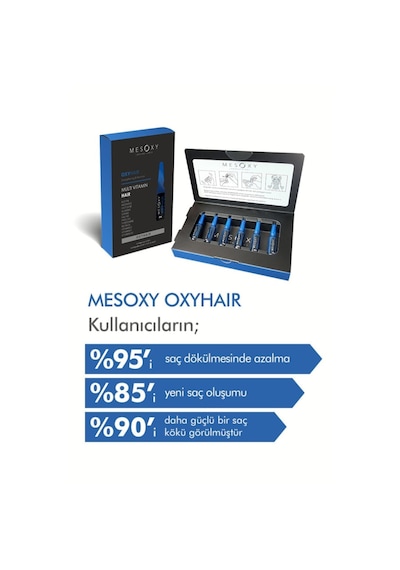 Mesoxy Oxyhair Multi Vitamin Serum Ampül 6 x 2 ML Mesoxy Oxyhair Multi Vitamin Serum Ampül 6 x 2 ML