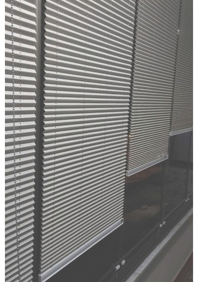 Hanedizayn Yapıştırmalıdır Plise Perde Beyaz Cam Balkon Perdesi ,mutfak Perdesi , Ofis Perdesi Beyaz Hnd-plisey1