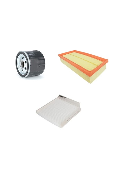 Sardes Filtre Seti Renault Clio Iıı 1.5 Dcı 2005-2012 Dizel 3lü Hava + Yağ F. + Polen
