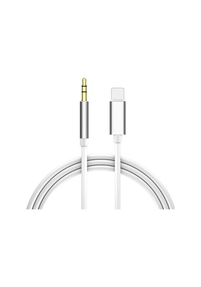 Apple Uyumlu iPhone iPad Lightning To 3.5mm Ses Çevirici Aux Kablo 1m