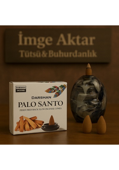 Darshan İncense Palo Santo Geri Akış Tütsü 10 Adet Çok Renkli