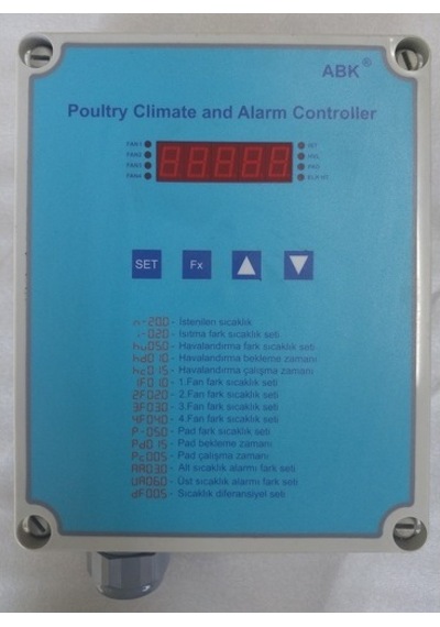 2120 Tavukhane Iklimlendirme Ve Alarm Kontrolörü